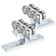 2Pcs 6 Wheels Roller Electric