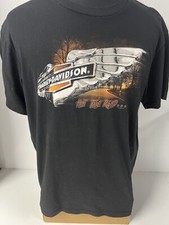 harley davidson t shirt Black