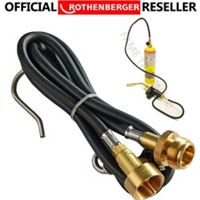 Rothenberger 1.5m Universal Plumbing Soldering Blow Torch Extension Hose 35649