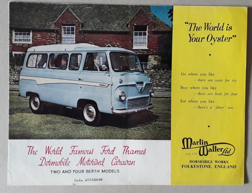 Ford thames dormobile motor - ford,