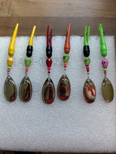Flying lures for salmon - flying,