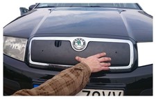 Front Grill Winter Cover for Skoda Fabia I upper