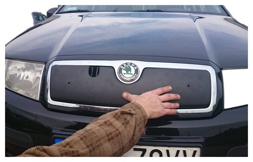 Front grill winter cover - front,