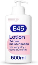 E45 Moisturising Lotion  for Dry & Sensitive Skin 500ml