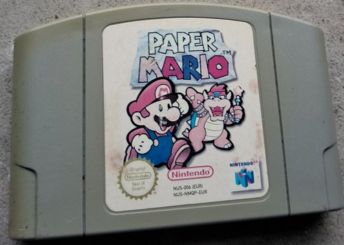 Paper mario n64 nintendo - paper, 64