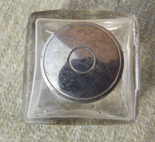 Writing slope box inkwell - inkwell, 44
