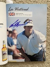 Lee Westwood Autograph Royal