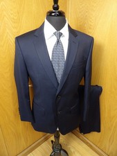 BOSS Mens Suit 40s 34X 33 Dark