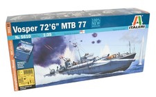 Italeri 5610 British Vosper 72' 6'' MTB 77 1:35 MODEL SHIP KIT BOXED UNASSEMBLED