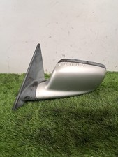 BMW 3 SERIES E46 COUPE CONVERTIBLE PASSENGER LEFT SILVER WING MIRROR 9 WIRE 17a7