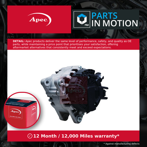 Alternator aal1946 apec - alternator,