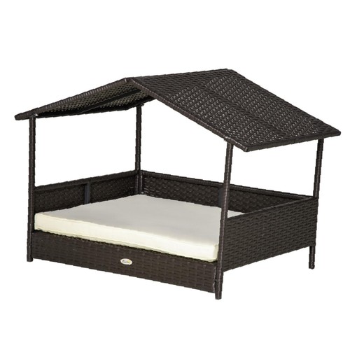 Wicker dog house rattan - house,,