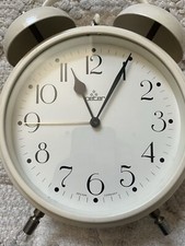 PETER  Alarm Large Clock  1970's RARE German Oversize