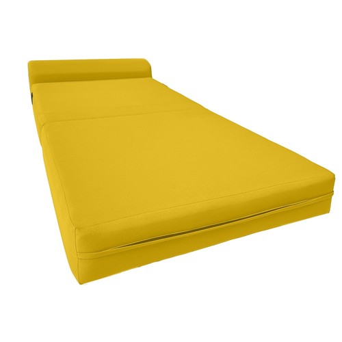 Yellow sleeper chair - sleeper,