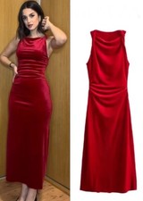 ZARA WOMAN NWT FW23 DARK RED