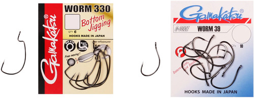 Gamakatsu worm hooks bottom - gamakatsu,