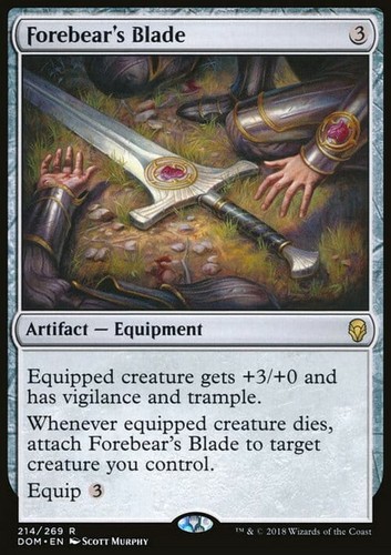 Forebear blade dominaria - forebear's, [