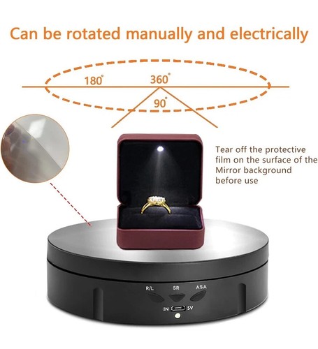 Electric rotating turntable - electric,