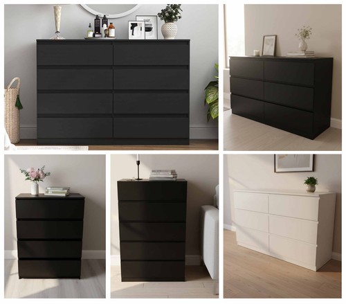 Wooden drawers chest bedroom - chest,