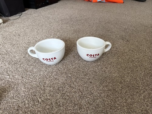 Pair costa coffee cups - of,