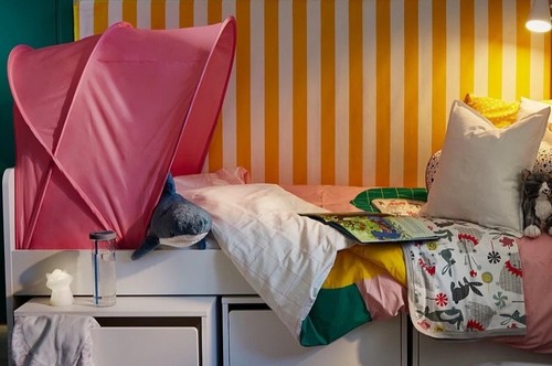 Ikea sufflett pink bed tent - sufflett,