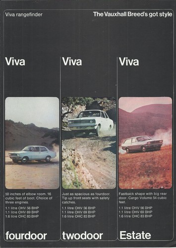 Vauxhall viva 2dr 4dr - hb,