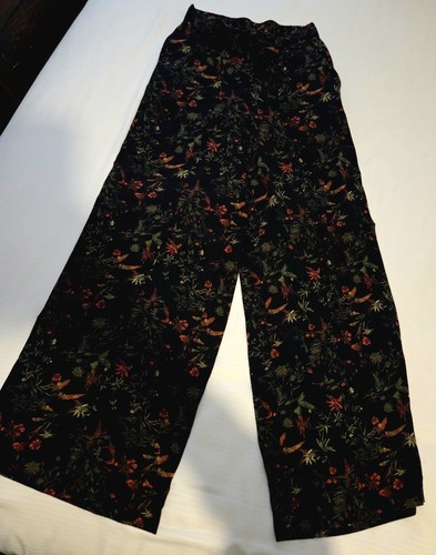 Primark ladies floral wide - floral, leg