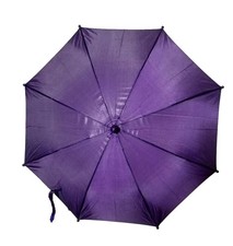 Purple Second Line Parasol 16"