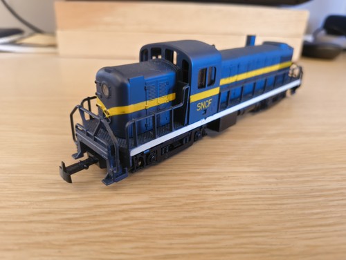 Ahm sncf blue switcher diesel - ahm,
