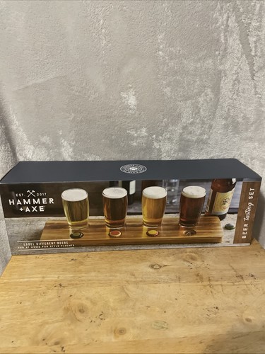 New hammer axe beer tasting - +,