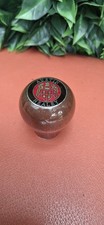 NEW OLD STOCK AUSTIN HEALEY WOODEN GEAR KNOB ENAMEL BADGE