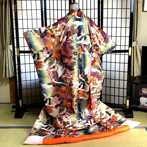 Vintage japanese uchikake - japanese,