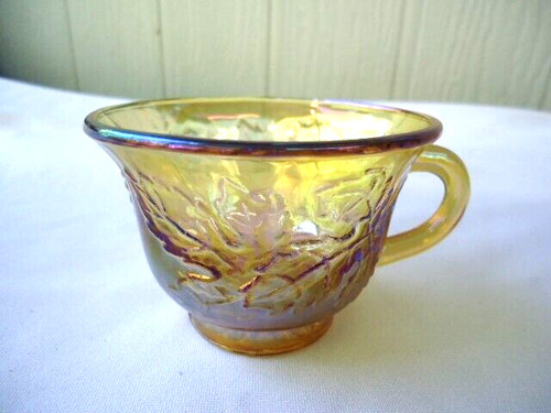 Vintage carnival glass punch - vintage,