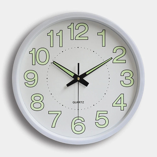 Wall clock large - 12'', quartz