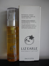 Liz Earle Botanical Shine Nourishing Hair Oil 50ml NEW IMPERFECT BOX