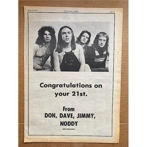 Slade congratulations your - congratulations, on