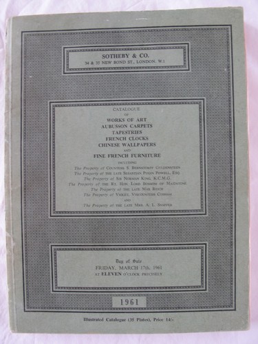 Sothebys auction catalogue - sothebys,