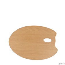 Mabef : Oval MDF Palette : 30x40cm (Apx.12x16in) : 3.7mm Thick