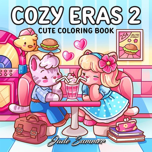 Cozy eras cute coloring - cozy,