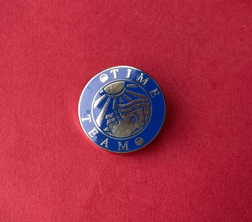 Time team enamel - enamel, badge