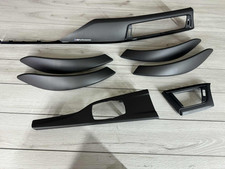 BMW F30 F31 F32 F34 F35 F36  Matte Carbon fiber Interior trim parts SET RHD