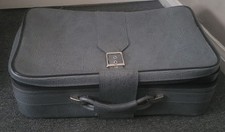 grey vintage style suitcase