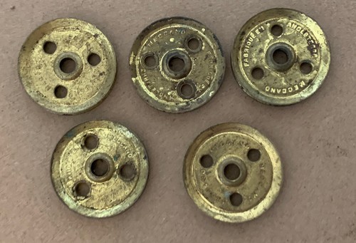 Meccano brass 1 inch - x,