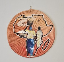African Wall Hanging Basket