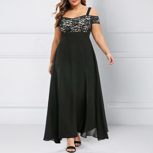 Plus size women sexy maxi - women,