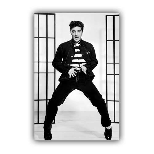 Elvis jailhouse rock - rock, canvas