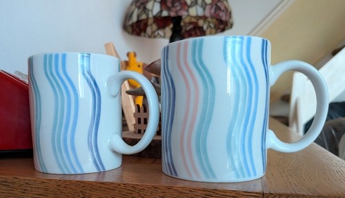 Tesco matching mugs wibbly - 2,