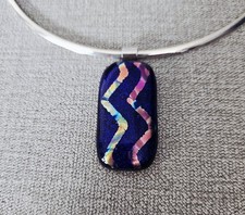 Handmade Fused Dichroic Glass