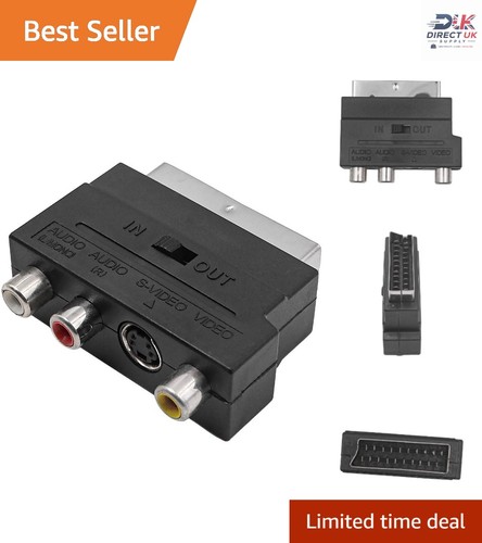 Manual switch scart - scart, rca