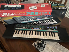 Yamaha Portasound electronic keyboard PSS-190 With Manual and Adapter Boxed